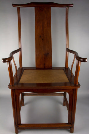 Huanghuali yokeback armchair, China, 17th century. The Metropolitan Museum of Art, Public Domain.