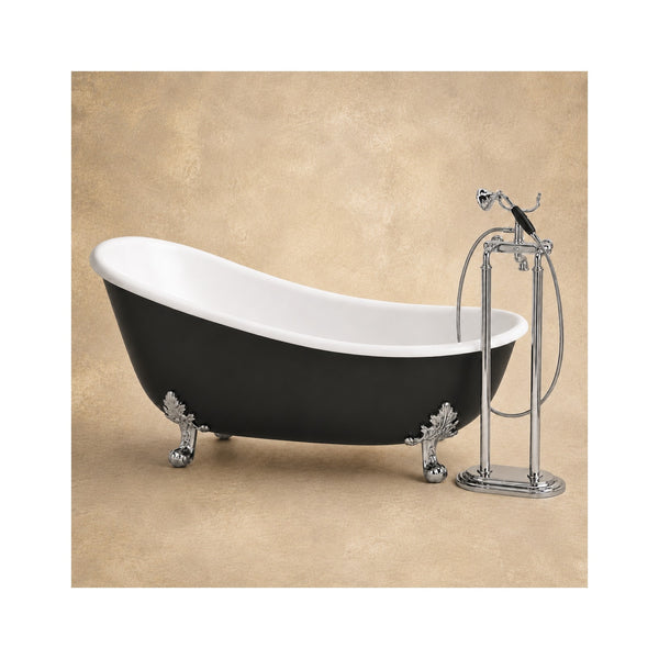 1:6 Dollhouse Bathtub & Matching Faucet Set