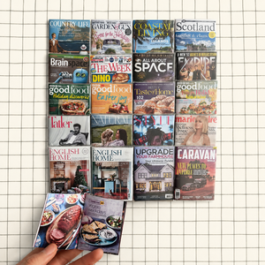 Dollhouse Miniature Paper Magazine - 01-miniature-paper-magazine-assorted-main