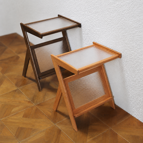 1:12 / 1:6 Dollhouse Miniature Z-Frame Corner Table color overview