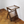 1:12 / 1:6 Dollhouse Miniature Z-Frame Corner Table - Walnut lifestyle image