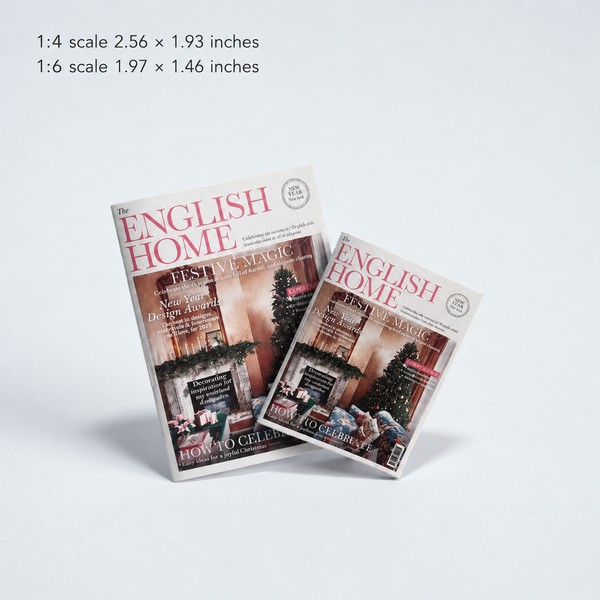 Dollhouse Miniature Paper Magazine - 03-miniature-paper-magazine-scale-size-chart