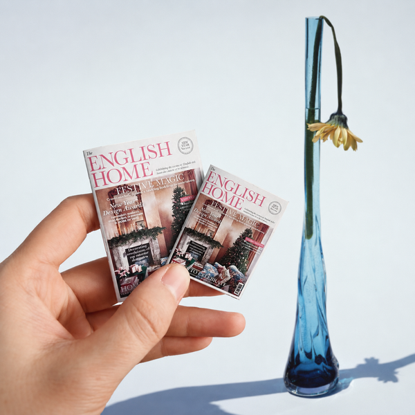Dollhouse Miniature Paper Magazine - 04-miniature-paper-magazine-scale-comparison