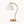 1:12 Dollhouse Miniature European Table Lamp with Button Battery - Gold SKU image