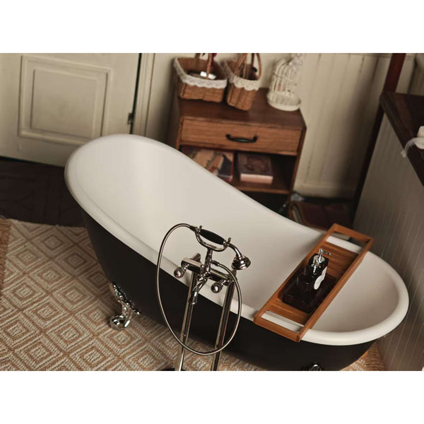 1:6 Dollhouse Bathtub & Faucet Components