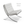 1:6 Dollhouse Miniature Barcelona Lounge Chair - 07-miniature-barcelona-lounge-chair-white-reference