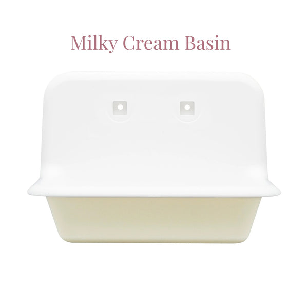 Miniature Modern Dollhouse Sink Set with Faucet and Stand
