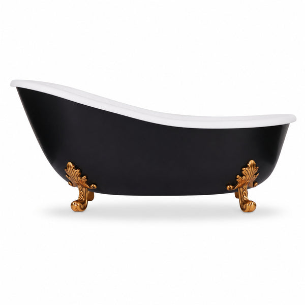 1:6 Dollhouse Bathtub & Faucet Components