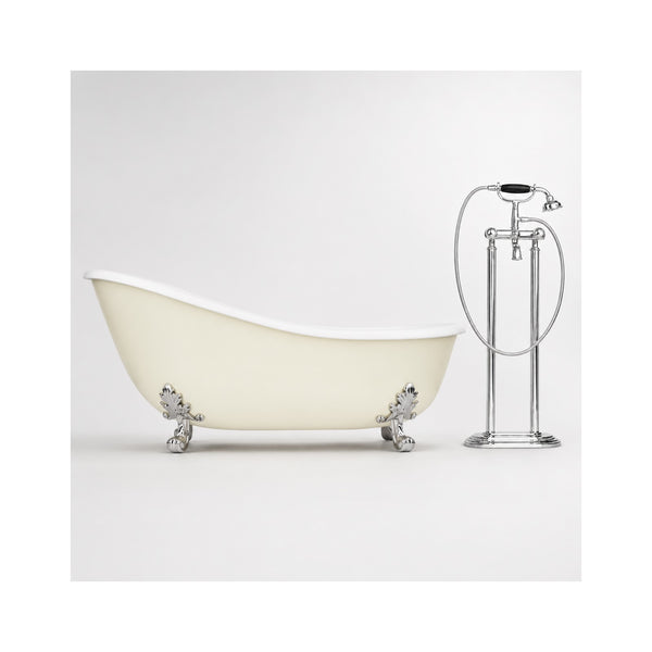 1:6 Dollhouse Bathtub & Matching Faucet Set