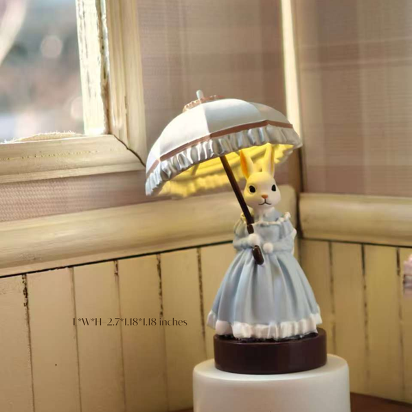 1:6 Puppenhaus Hasenlampe