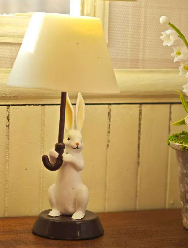 1:6 Puppenhaus Hasenlampe