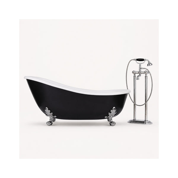 1:6 Dollhouse Bathtub & Matching Faucet Set