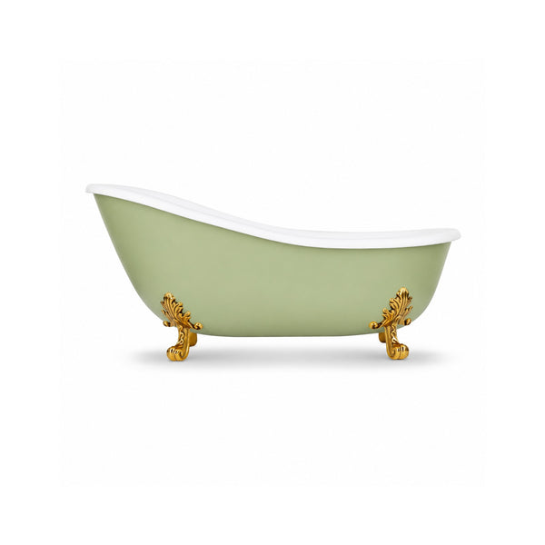 1:6 Dollhouse Bathtub & Faucet Components