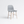 1:12 Dollhouse Miniature Modern Dining Chair with Wood Legs - 16-miniature-modern-dining-chair-gray-armless-sku