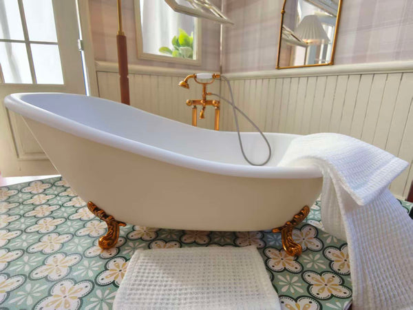 1:6 Puppenhaus Badewanne