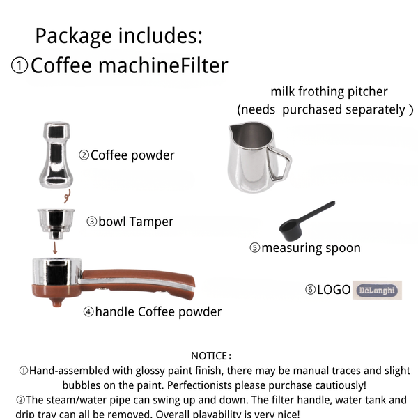 1:6 Kaffeemaschine