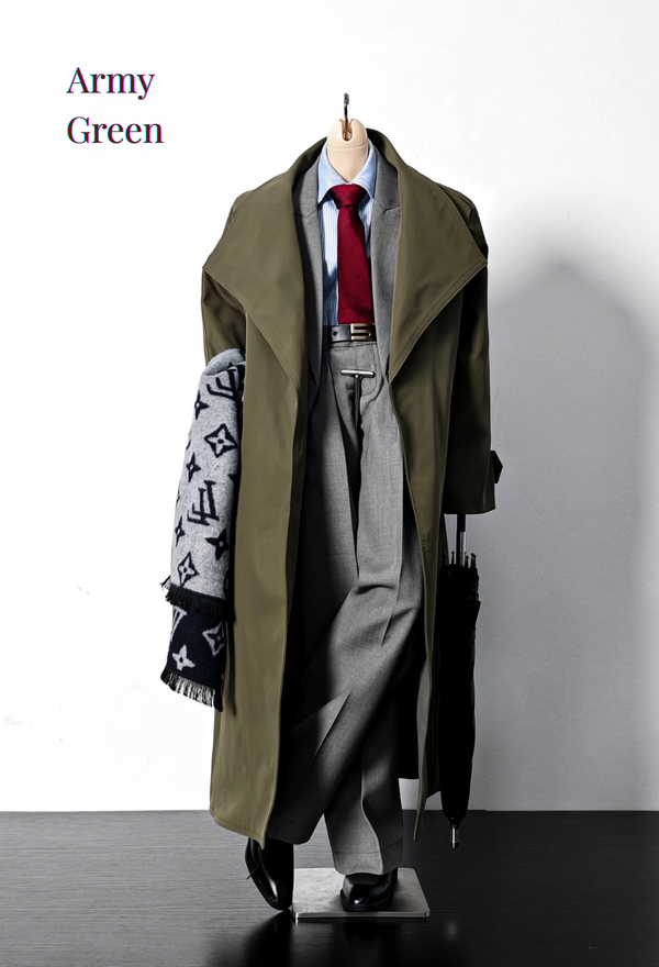 Miniatur-Trenchcoat für Puppe | Küchendekoration | 75 cm groß