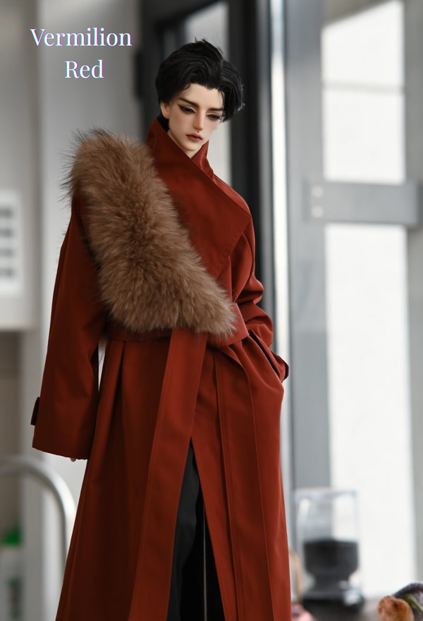 Miniatur-Trenchcoat für Puppe | Küchendekoration | 75 cm groß