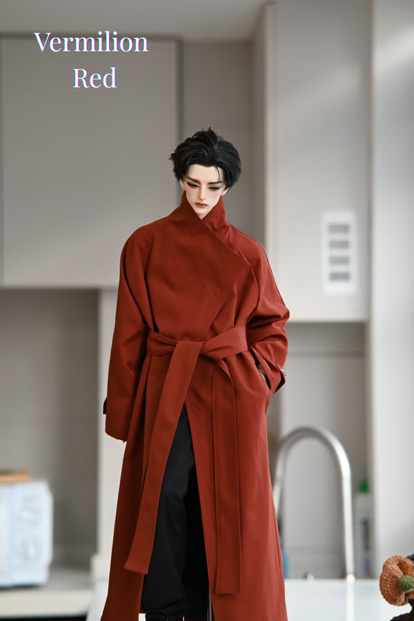 Miniatur-Trenchcoat für Puppe | Küchendekoration | 75 cm groß