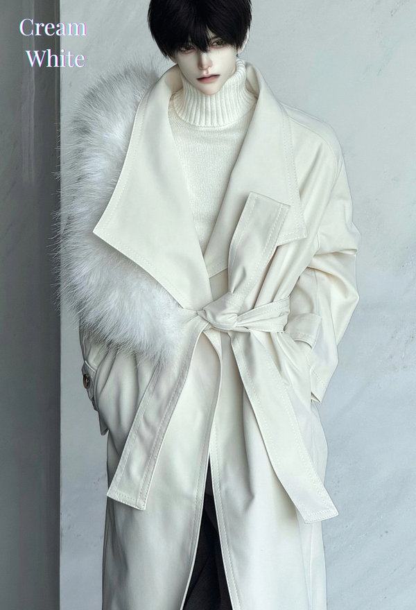 Miniatur-Trenchcoat für Puppe | Küchendekoration | 75 cm groß