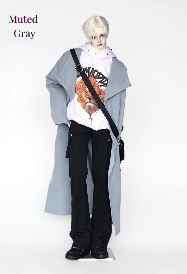 Miniatur-Trenchcoat für Puppe | Küchendekoration | 75 cm groß